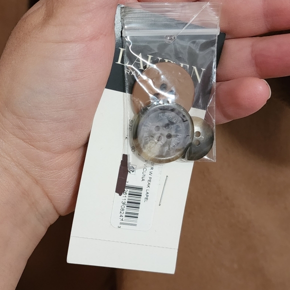 NEW Ralph Lauren Wool Coat - Picture 7 of 8